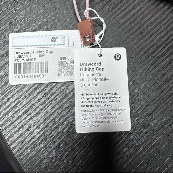 Lululemon Drawcord Hiking Cap NWT S/M (PCLY/ANCP) - Picture 13 of 14